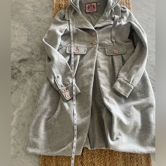 Juicy Couture coat with pink buttons - Picture 7 of 10